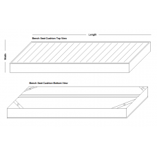 Softback Pleated Bench