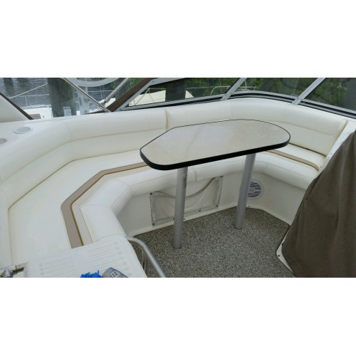 bow cushions in a center console boat. You make template and mail