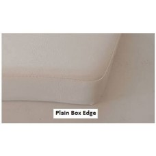 Plain Box Edge (No Piping/No Top Stitch)