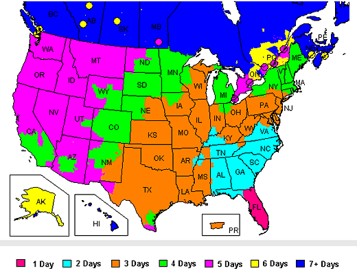 Fedex Ground Map